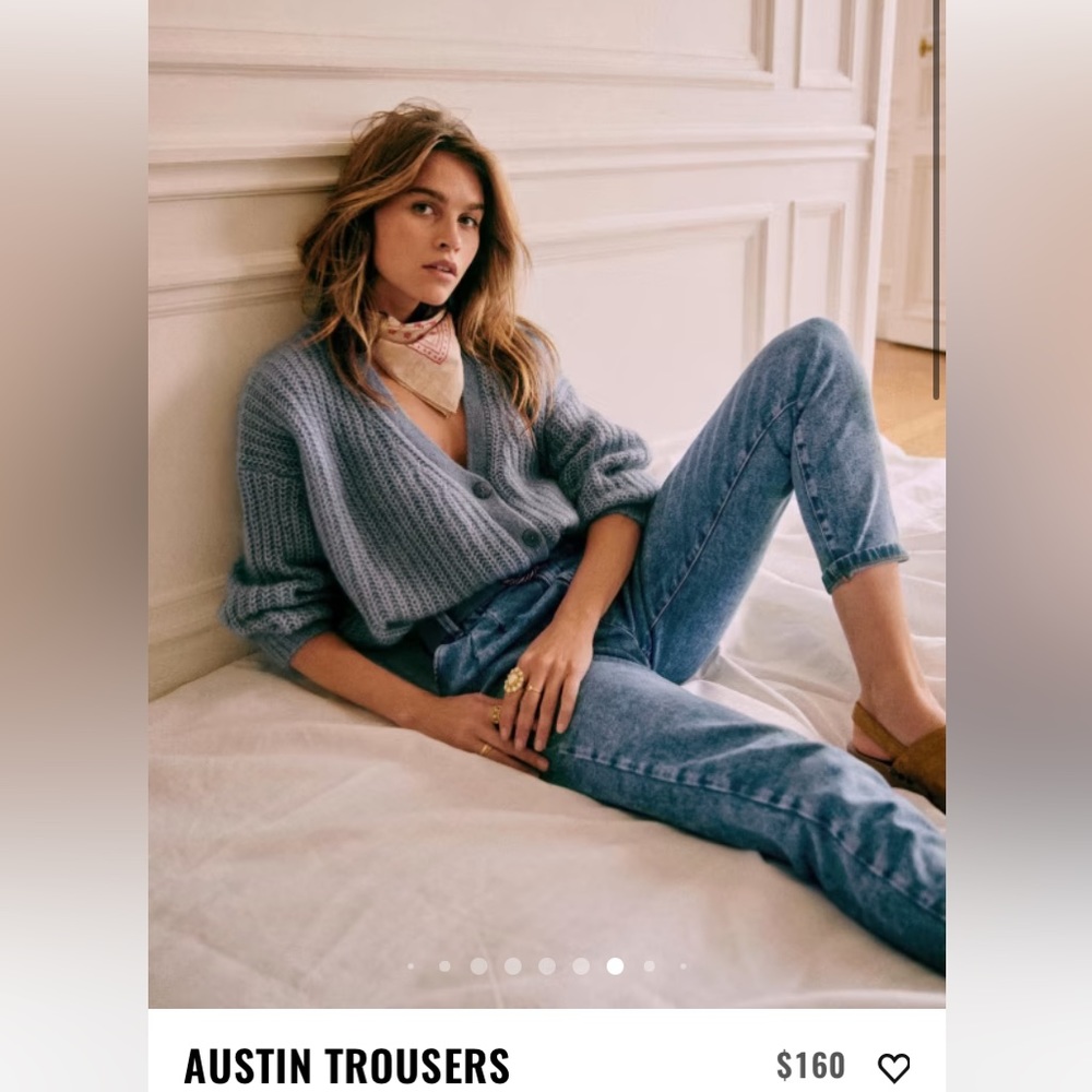 Sezane Austin trouser jeans
